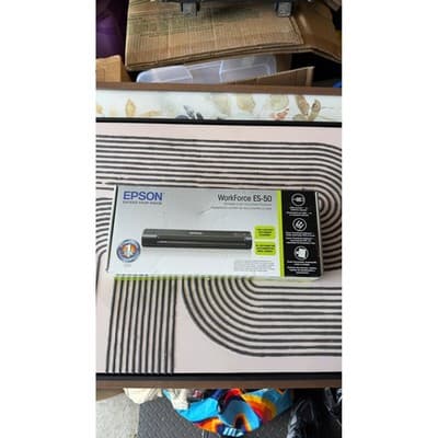 Epson WorkForce ES-50 Portable Color Document Scanner Black B11B252201 USB - Thumbnail 4