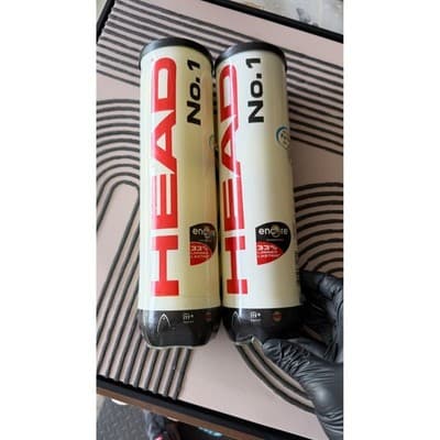 HEAD No. 1 Tennis Balls Encore Technology 2 Cans ITF Approved DTB Partner