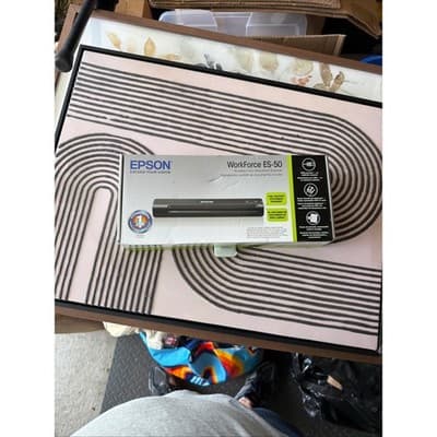 Epson WorkForce ES-50 Portable Color Document Scanner Black B11B252201 USB - Thumbnail 10