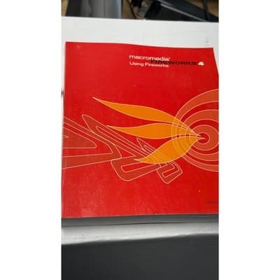 Macromedia Fireworks 4 Software CD and Using FireworksManual Vintage 2000 Mac PC - Thumbnail 6