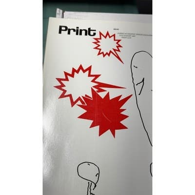 Print Magazine Lot July 1997 Jan 1998 Graphic Design Annual 5 New Visual Artists - Thumbnail 5