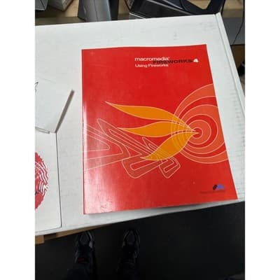 Macromedia Fireworks 4 Software CD and Using FireworksManual Vintage 2000 Mac PC - Thumbnail 2