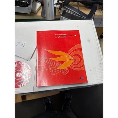 Macromedia Fireworks 4 Software CD and Using FireworksManual Vintage 2000 Mac PC - Thumbnail 3