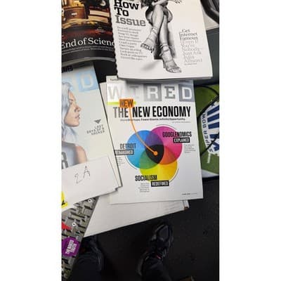 Wired Magazine Lot of 8 Issues 2008-2009 Microsoft Google GPS Tech History - Thumbnail 10