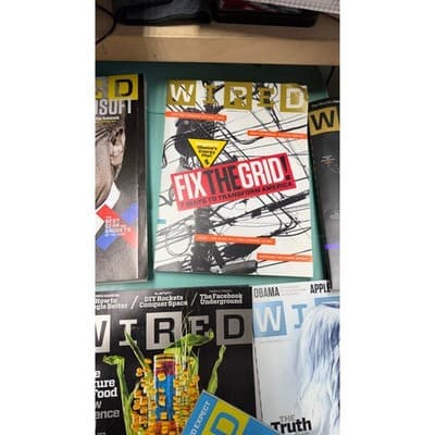 Wired Magazine Lot of 8 Issues 2008-2009 Microsoft Google GPS Tech History - Thumbnail 7