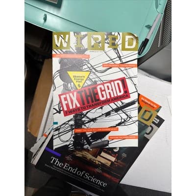 Wired Magazine Lot of 8 Issues 2008-2009 Microsoft Google GPS Tech History - Thumbnail 3