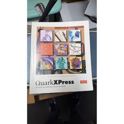 Vintage A Guide to QuarkXPress Software Manual for Mac OS PowerMac Reference