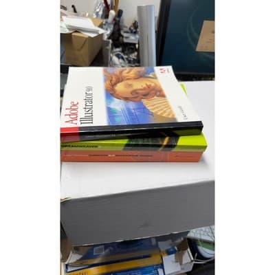 Vintage Adobe Illustrator 9.0 Macromedia Dreamweaver 2 Director 8.5 Manual Lot - Thumbnail 6