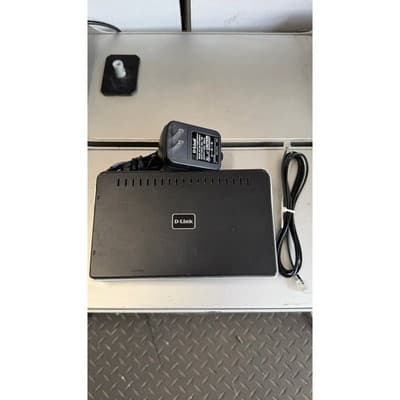 D-Link DGS-2208 8-Port Desktop Gigabit Switch Black Silver Network Hub - Thumbnail 4