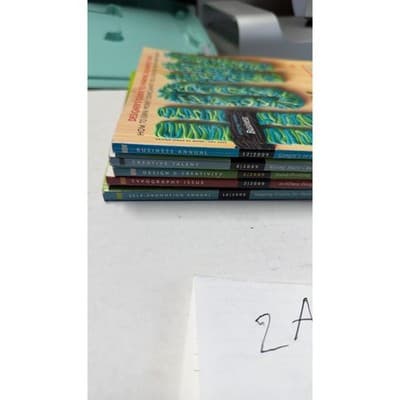 Lot of 5 HOW Design Magazines2008-2009 Typography Business Self-Promotion Annual - Thumbnail 7