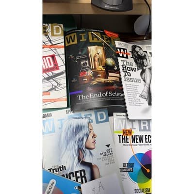 Wired Magazine Lot of 8 Issues 2008-2009 Microsoft Google GPS Tech History - Thumbnail 8