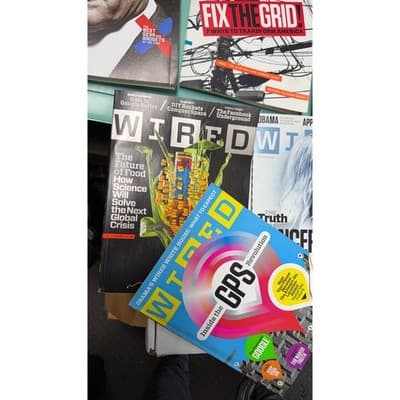 Wired Magazine Lot of 8 Issues 2008-2009 Microsoft Google GPS Tech History - Thumbnail 5