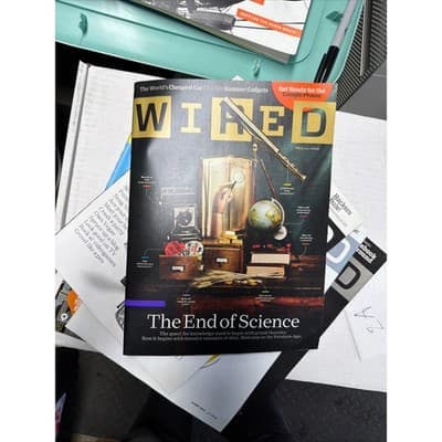 Wired Magazine Lot of 8 Issues 2008-2009 Microsoft Google GPS Tech History - Thumbnail 2