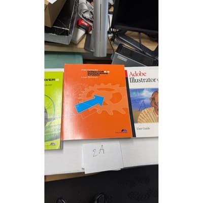 Vintage Adobe Illustrator 9.0 Macromedia Dreamweaver 2 Director 8.5 Manual Lot - Thumbnail 3