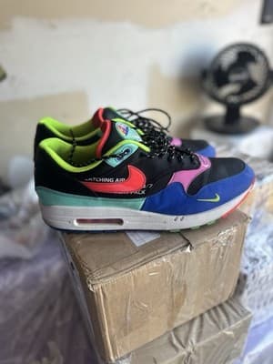 Nike Air Max 1 CU4713-001 Sketch Multi Color Men’s Size 13 Sneakers