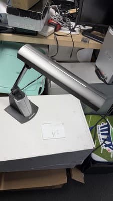 Panasonic SQ917S601 Fluorescent Desk Lamp Adjustable Tested Working