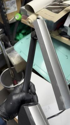 Panasonic SQ917S601 Fluorescent Desk Lamp Adjustable Tested Working - Thumbnail 11