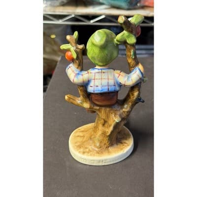 Goebel Hummel Apple Tree Boy Figurine 142/I Western Germany 6 Inch Vintage - Thumbnail 5
