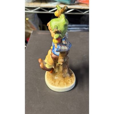 Goebel Hummel Apple Tree Boy Figurine 142/I Western Germany 6 Inch Vintage - Thumbnail 6