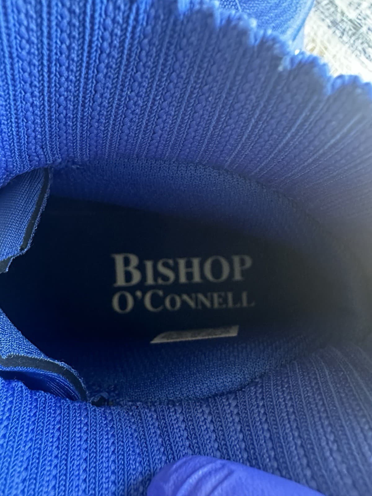 Adidas Blue Basketball Shoes High Top Size 13 Bishop O’Connell Edition - Thumbnail 6