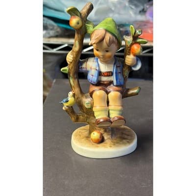 Goebel Hummel Apple Tree Boy Figurine 142/I Western Germany 6 Inch Vintage - Thumbnail 10