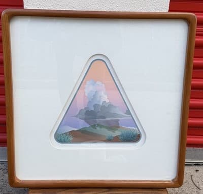 Doug West The Touch Signed Numbered Framed Print 41/100 5/84