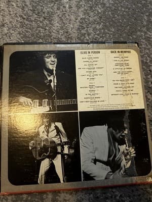 ELVIS PRESLEY/FROM MEMPHIS TO VEGAS DOUBLE VINYL LP LSP-6020 (1969) (HL) - Thumbnail 2