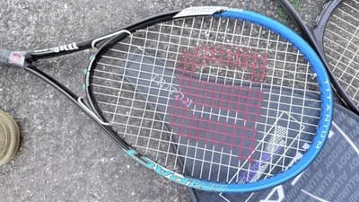 Tennis Set Wilson Racquets Head Bag + 4 Head Balls No1 - Thumbnail 10