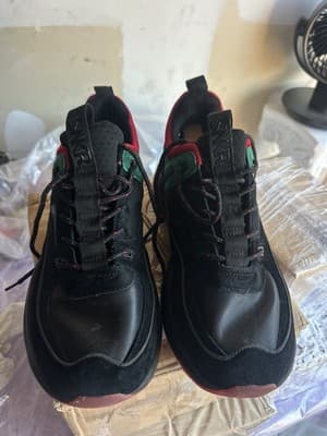 SNKR Project Victory Sneakers – Black/Red/Green – Men’s Size 13 (US) - Thumbnail 4