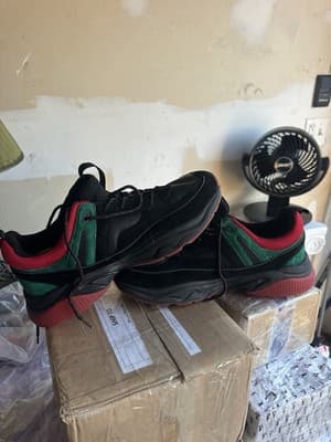 SNKR Project Victory Sneakers – Black/Red/Green – Men’s Size 13 (US) - Thumbnail 14