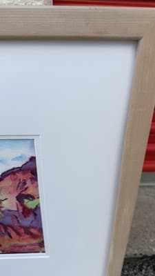 Phyllis Kapp Signed Watercolor Landscape Painting Framed Dated 1989 - Thumbnail 21