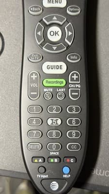 AT&T U-Verse S30-S1B Programmable IR Universal Remote Control - Thumbnail 5