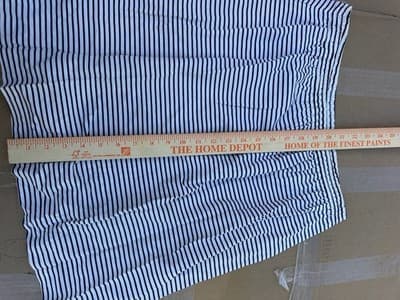 Ralph Lauren Striped Set Top Skirt Women Size M Cotton Navy White Casual Outfit - Thumbnail 4
