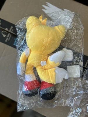 Sonic the Hedgehog & Tails Plush Toys Set – Video Game Collectibles - Thumbnail 4