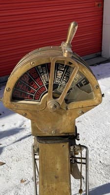 1957 Electric Telegraph Co. Brass Engine Telegraph – Maritime Antiquе - Thumbnail 5