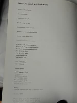 Barcelona: Gaudi and Modernism Hardcover Architecture Art Book - Thumbnail 4