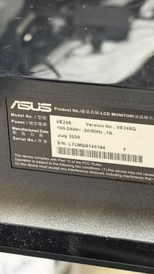 ASUS VE248Q 24” LCD Monitor HDMI DVI VGA | Powers On - Thumbnail 16