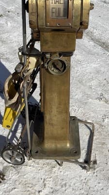 1957 Electric Telegraph Co. Brass Engine Telegraph – Maritime Antiquе - Thumbnail 10