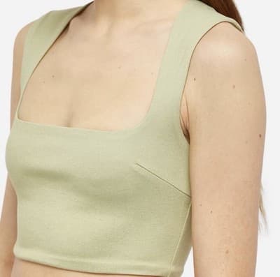 GUIZIO Women’s Crop Top – Size XS - Thumbnail 2