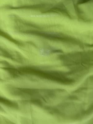 H:ours Neon Lime Green Bodycon Midi Dress XS Sleeveless Open Back Stretch - Thumbnail 10