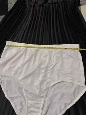 Breezies Panty Set 3Pc White Briefs Lace Underwear UltimAir Size 10 - Thumbnail 5