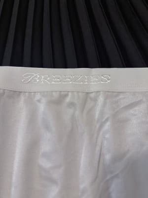 Breezies Panty Set 3Pc White Briefs Lace Underwear UltimAir Size 10 - Thumbnail 2