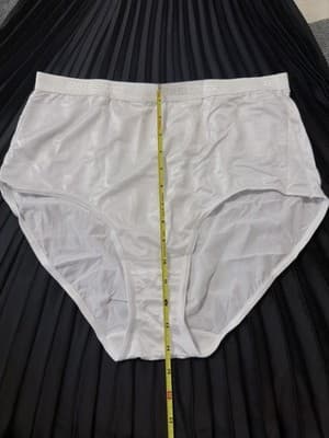 Breezies Panty Set 3Pc White Briefs Lace Underwear UltimAir Size 10 - Thumbnail 6