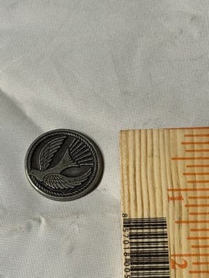 Christian Pewter Token Holy Spirit Dove 1 John 3:24 Religious Coin Medal - Thumbnail 5