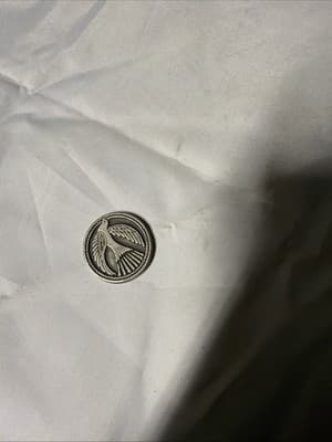 Christian Pewter Token Holy Spirit Dove 1 John 3:24 Religious Coin Medal - Thumbnail 4