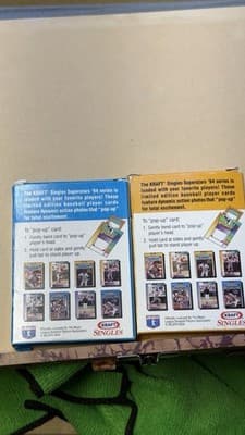 1994 Kraft Singles Superstars 30 Card Complete Set - National & American League - Thumbnail 4