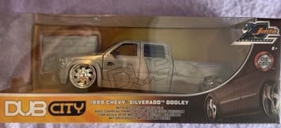 Jada Toys Dub City 1999 Chevy Silverado Dooley 1:24 Diecast Truck NIB