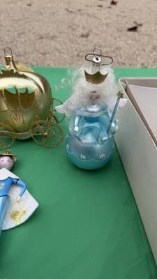 De Carlini Rare Italian Glass Christmas Ornament Set 7 Pc w/ Box - Thumbnail 9