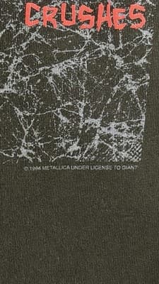Vintage Metallica And Justice For All 1994 T Shirt Giant Tag L Front Back - Thumbnail 12