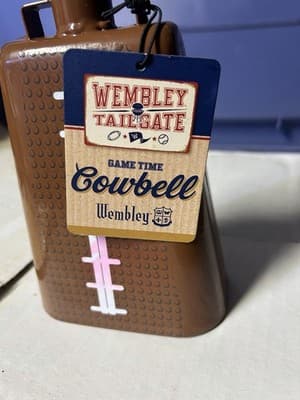 Wembley Tailgate Football Cowbell w Bottle Opener Game Time Fan Bell - Thumbnail 3